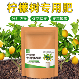大袋装【柠檬树专用肥】促花保果果实饱满香水柠檬肥料提高坐果增