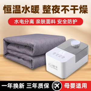 AI语音蓝牙智能水循环恒温静音防干烧家用安全省电除螨水暖电热毯