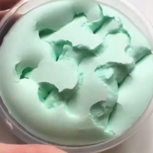 冰山史莱姆水晶泥网红手工成品