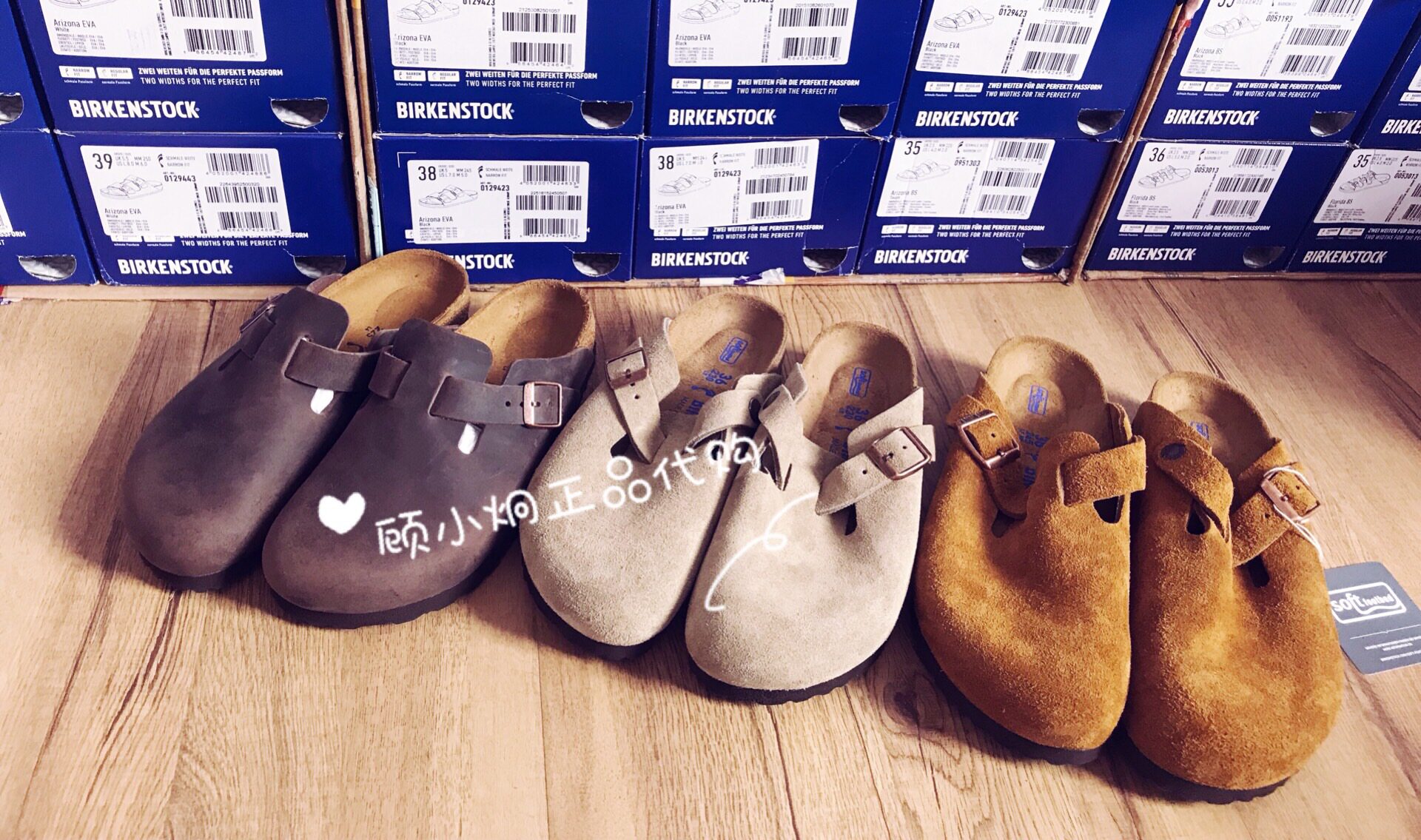 新博肯birkenstock勃肯boston真皮外穿男女包头软底拖鞋孕妇凉拖|ruв категории Женская обувь, низкий чистка - от Buy2taobao.com для оказания профессиональной услуги покупки агента Taobao