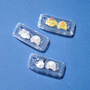 三丽欧吉咔哇回车shift长度2.25u个性 立体透明外壳可diy自由填充