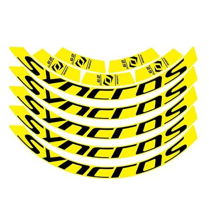 SYNCROS SILVERTON SL 轮组贴山地车轮组贴单车碳圈改色贴防水