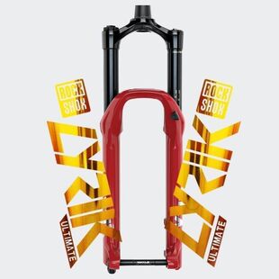 贴库2020款rockshox lyrik前叉贴纸山地车防水前叉贴自行车装饰透
