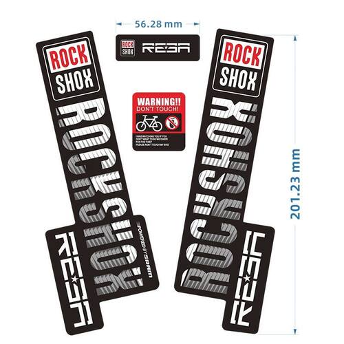-2020 ROCKSHOX REBA RL前叉贴纸山地车单车前避震器改色贴纸防水