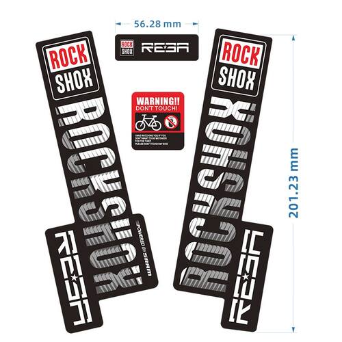 贴库-2020 ROCKSHOX REBA RL前叉贴纸山地车单车前避震器改色贴纸