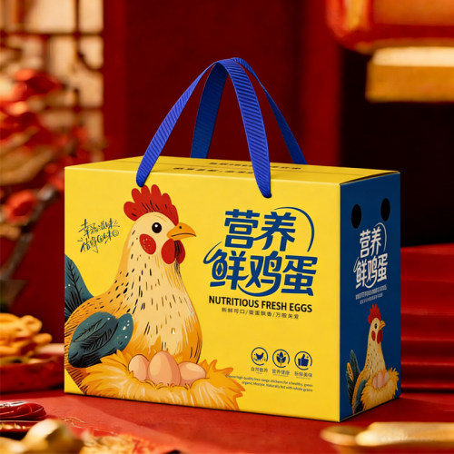土鸡蛋包装盒端午粽子咸鸭蛋礼盒