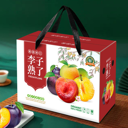 蜂蜜李包装盒凤凰李三华李礼盒