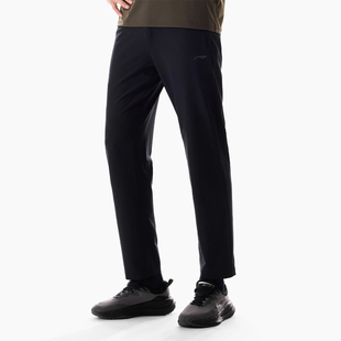 健身系列直筒排湿迅爽运动长裤 AYKW297 男子2026夏新款 李宁速干裤