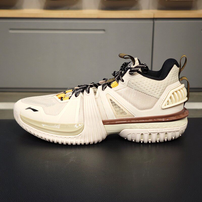 李宁篮球鞋反伍暴风2024男子减震回弹实战耐磨中帮外场鞋ABFU017