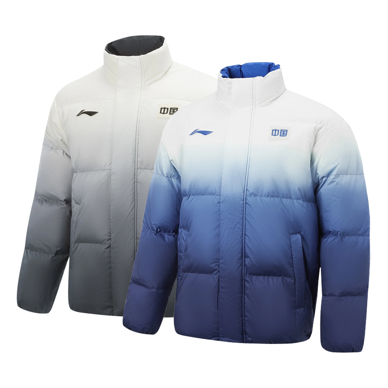 【马龙同款】李宁羽绒服男女短款