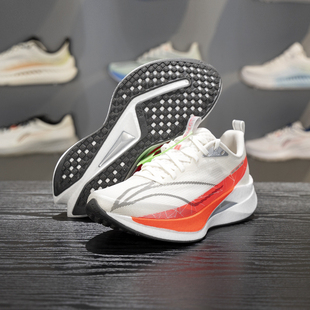 李宁赤兔9PRO男女子䨻丝反光轻量高回弹竞速训练跑鞋 002 ARPW001