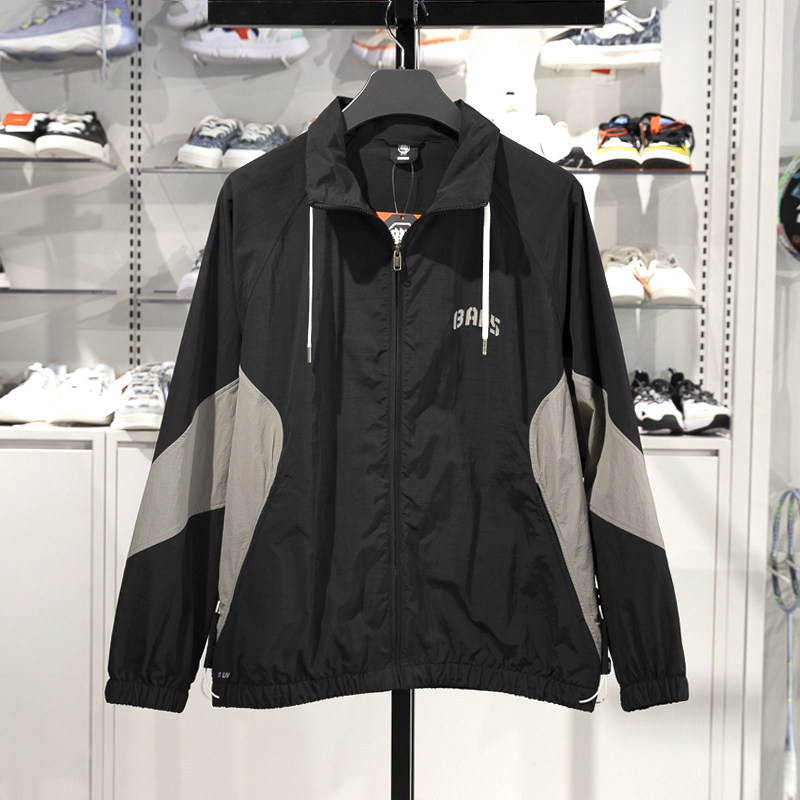 李宁反伍BADFIVE男运动风衣2025新品薄款夏季防晒宽松外套AFDV127