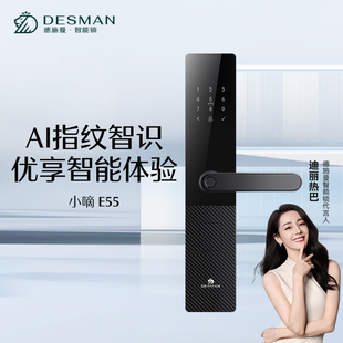 德施曼智能门锁指纹锁密码锁联网锁小嘀E55
