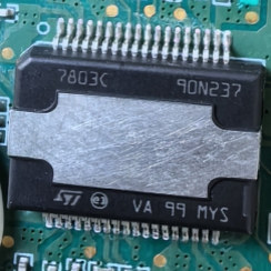 7803C TDA7803C 汽车音响音频功放IC芯片模块HSSOP36脚进口现货