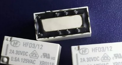 HFD3/12 2A 30VDC 0.5A 125VAC启辰D60新能源充电机信号继电器8脚