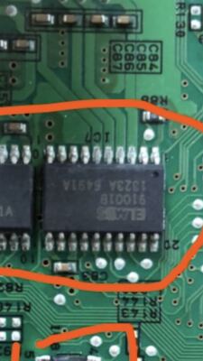 91001B 汽车电脑板IC芯片模块