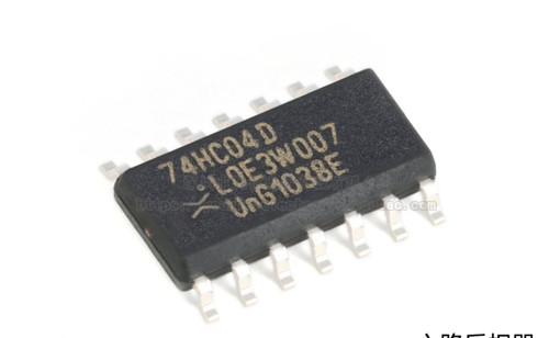 74HC04D 汽车电脑板六路反相器 贴片逻辑芯片