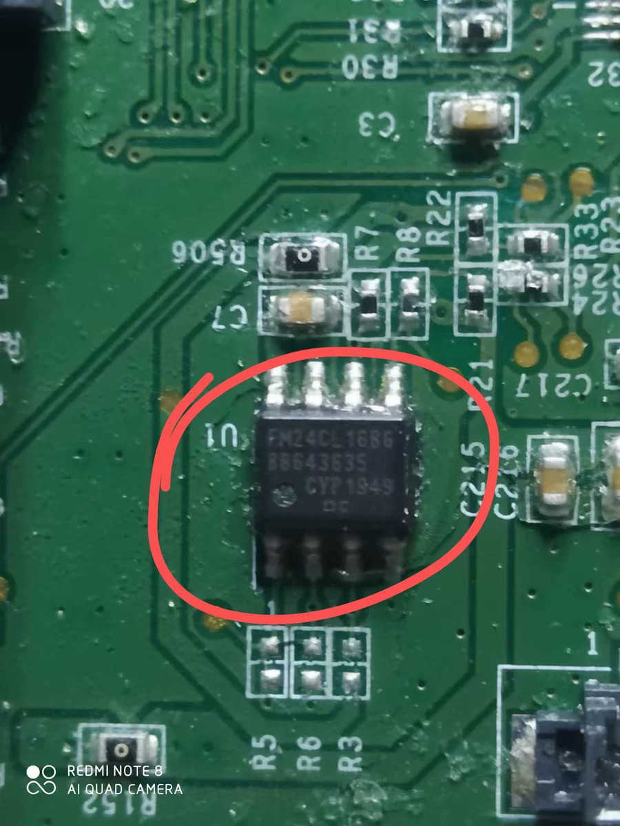 FM24CL16BG 汽车电脑板存储器芯片 贴片八脚