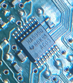 HA595Q 汽车电脑板移位寄存器芯片 贴片密脚16脚