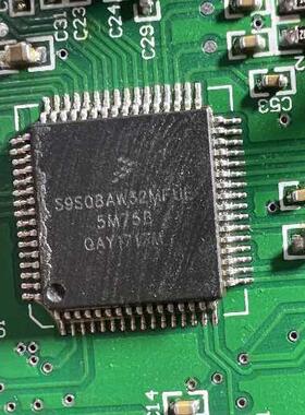 S9S08AW32MFUE CFUE 5M75B 汽车电脑板CPU芯片空白无数据