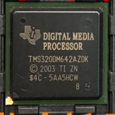TMS320DM642AZDK 宝马X5倒车影像黑屏易损BGA芯片