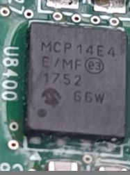 MCP14E4 MCP14E4-E/MF 威迈斯新能源充电机栅极驱动芯片 QFN封装