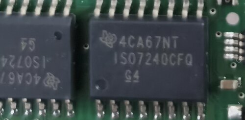 ISO7240CF ISO7240CFQ新能源汽车电脑板数字隔离器芯片