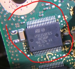 ATIC211B3ES 适用新款大众捷达节气门怠速模块汽车IC芯片 全新