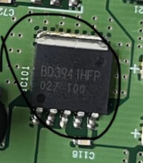 BD3941HFP 奥迪汽车音响贴片5脚三极管