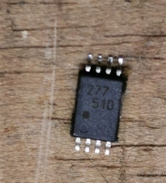 277 UPC277GR 汽车电脑板单电源双比较器芯片 贴片小八脚