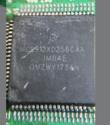 MC9S12XD256CAA汽车电脑板CPU