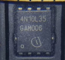 大电流低内阻 4N10L35 100V 20A 进口原字芯片