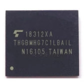 THGBMHG7C1LBAIL 汽车电脑板字库芯片EMMC东芝16G GA153 全新原装