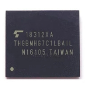 THGBMHG7C1LBAIL 汽车电脑板字库芯片EMMC东芝16G GA153 全新原装
