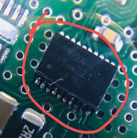 U1169X 汽车电脑板通讯芯片QFN