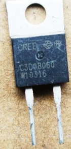 C3D08060 北汽新能源充电机大功率碳化硅二极管 2脚测试好