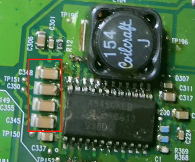 A8450KLBT芯片旁边的电容