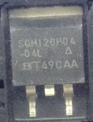 SQM120P04-04L 场效应管 P-CH 40V 120A TO-263