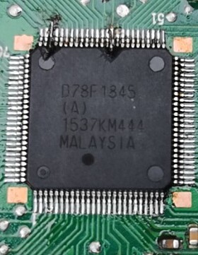 D78F1845  汽车电脑板CPU芯片 空白无数据