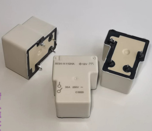 SC01-V-112HA 新能源比亚迪秦充电机慢充板易损继电器 4脚