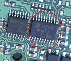 SSG4MTJ S9S08SG4E2MTJ 大众宝来排档机构电脑板芯片空白无数据