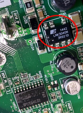 LNK304GN 北汽EU5 PTC暖风系统不加热器易损芯片全新 贴片八脚