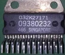 09380232 德尔福电脑板喷油驱动芯片 空调燃油泵继电器控制模块