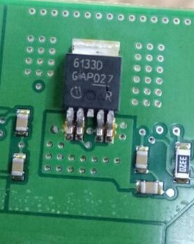 6133D 奔驰空调易损前SAM大灯近光灯泡驱动三极管