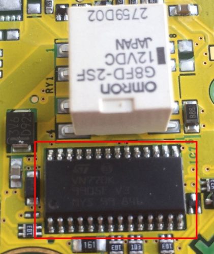 VN770K VN770KP 电源驱动芯片 斯柯达明锐昊锐汽车车身电脑芯片