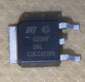 D20NF06L TO252 汽车电脑板贴片常用三极管全新