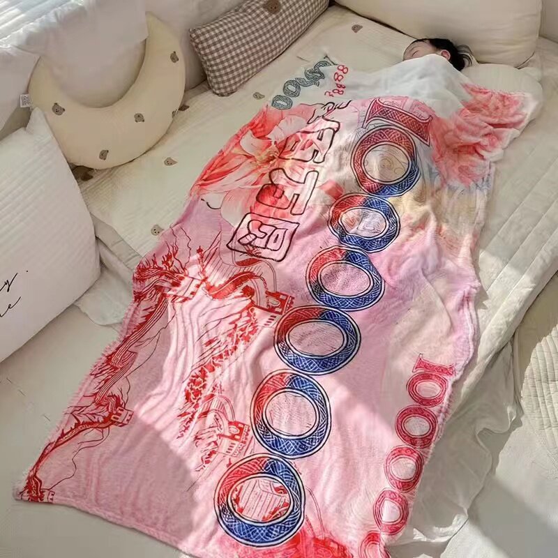 创意稀奇古怪生日礼物美金毯送男女生朋友闺蜜沙雕搞怪三八妇女节