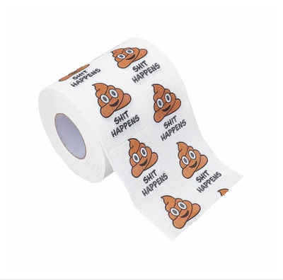 Happy Birthday 生日快乐~创意搞怪便便印花厕纸卷纸 送朋友礼物