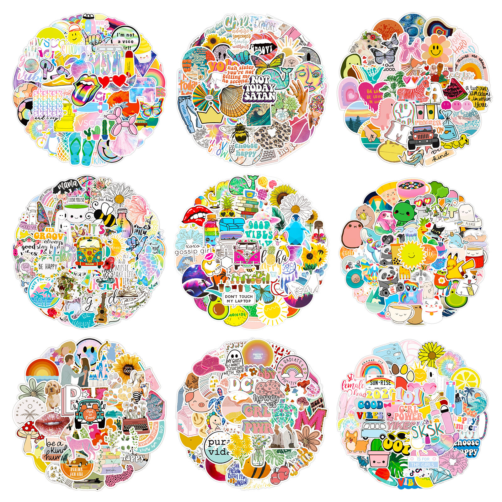 小清新VSCO系列涂鸦贴纸趣味涂鸦