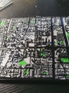 北京CBD微缩城市模型3d打印摆件装饰礼品礼物客厅办公桌面创意